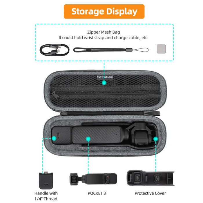 Osmo pocket protective store case