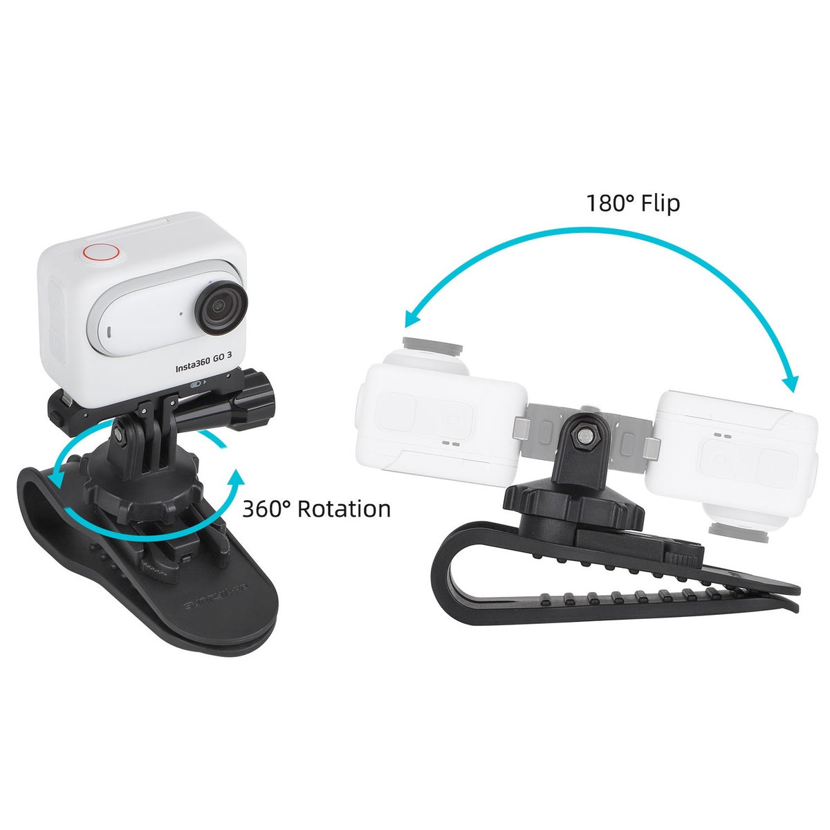 Heads Up - Insta360 Go2 and Go3 Hat Mount – Variant Innovation