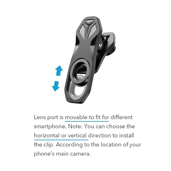 100mm Ultra Macro Phone Lens with CPL and Star Filters