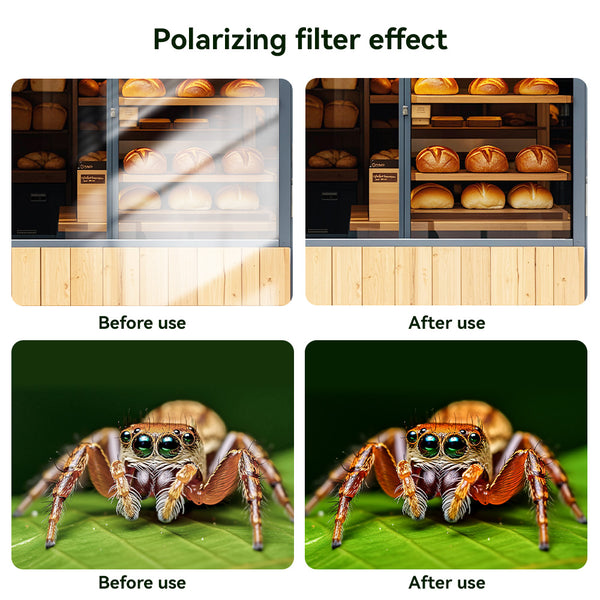100mm Ultra Macro Phone Lens with CPL and Star Filters