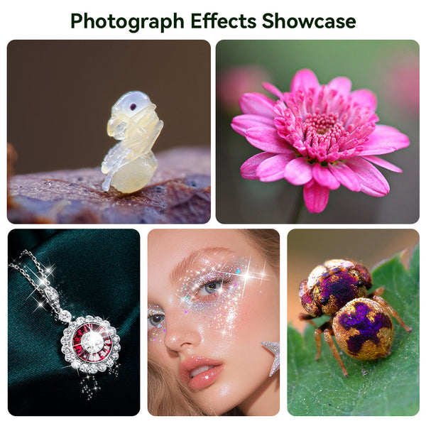 100mm Ultra Macro Phone Lens with CPL and Star Filters