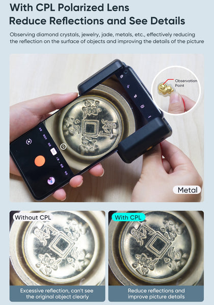 100x Microscope Phone Lens