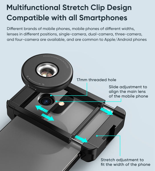 100x Microscope Phone Lens