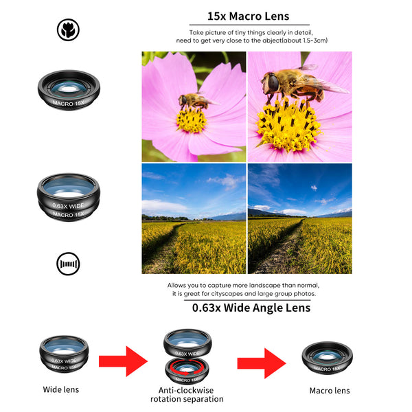 10 in 1 Phone Lens Set