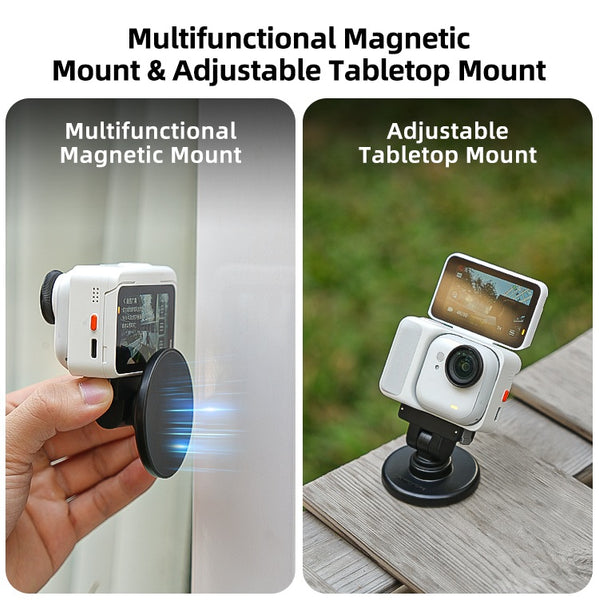 180 Magnetic Base Mount for insta360 GO Ultra