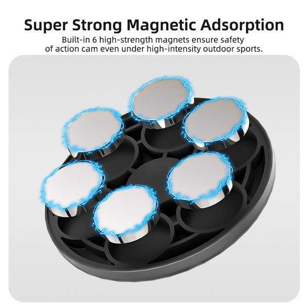 180 Magnetic Base Mount for Insta360 X5 / X4 Air / Ace Pro 2 1