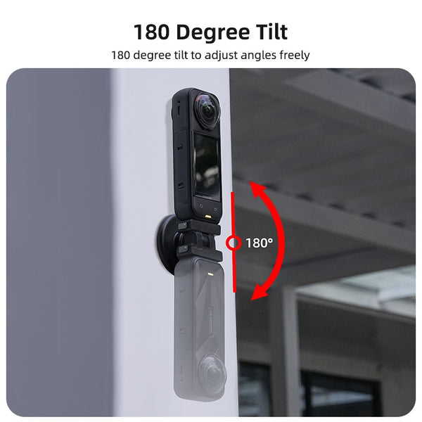 180 Magnetic Base Mount for Insta360 X5 / X4 Air / Ace Pro 2 1