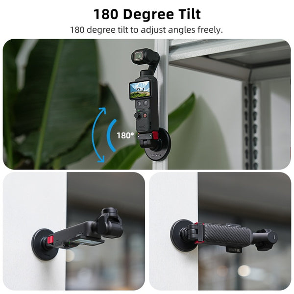 180 Magnetic Base Mount for Osmo Pocket 4 Pro / Pocket 4 / Pocket 3