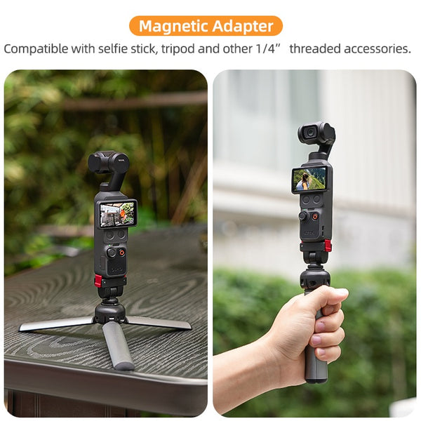 180 Magnetic Base Mount for Osmo Pocket 4 Pro / Pocket 4 / Pocket 3