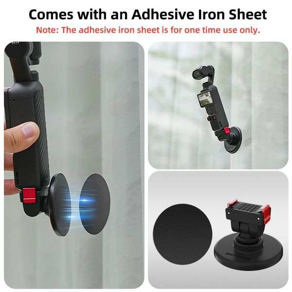 180 Magnetic Base Mount for Osmo Pocket 4 Pro / Pocket 4 / Pocket 3