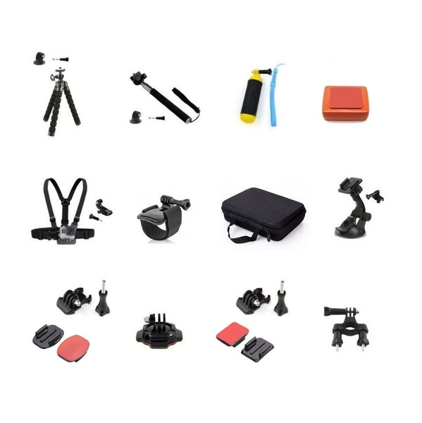 Accessories Kit for GoPro - 32 Piece Set