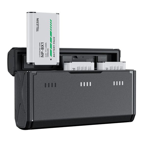 Triple Charger Battery Kit for Sony RX100 / CX240 / WX350 / HX400