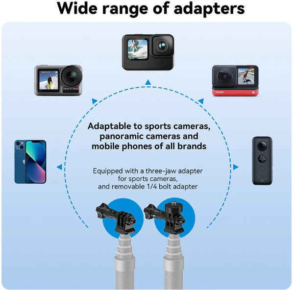 3 Meter Carbon Fibre Selfie Stick for Insta360