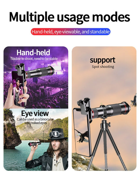 48x Zoom Telephoto Phone Lens
