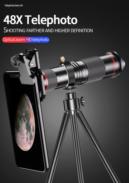 48x Zoom Telephoto Phone Lens