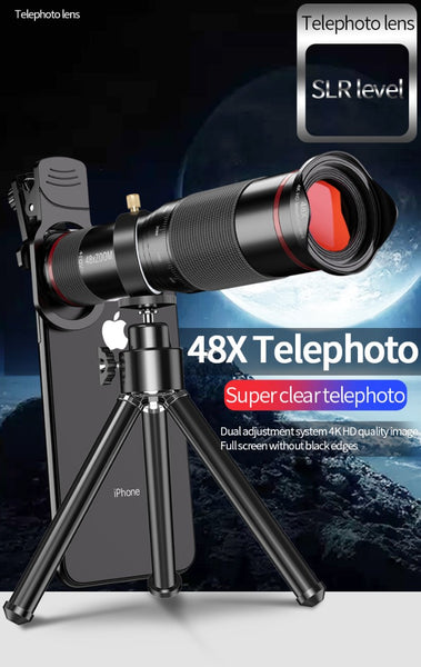 48x Zoom Telephoto Phone Lens
