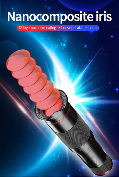 48x Zoom Telephoto Phone Lens