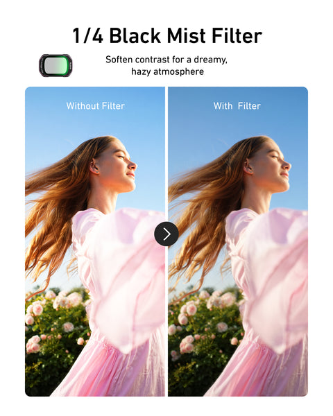 4 in 1 Filter Lens Set for Osmo Pocket 4 / Osmo Pocket 3