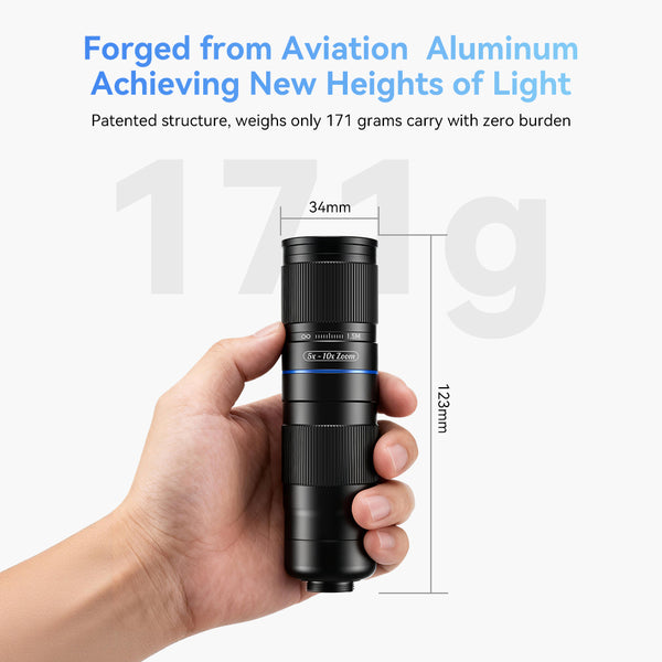5-10x Zoom Telephoto Phone Lens