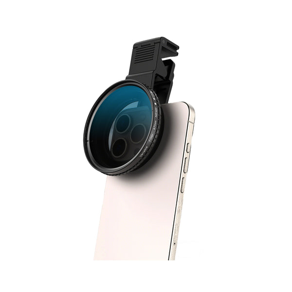 67mm Variable Neutral Desnsity (VND) Filter Lens for iPhone / Samsung / Google