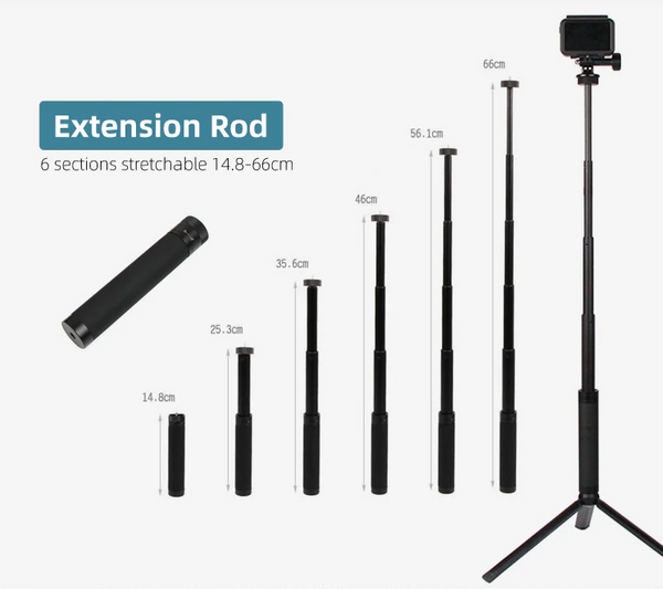 6 Length Selfie Stick for OM4 / OM5 / Osmo Mobile 6