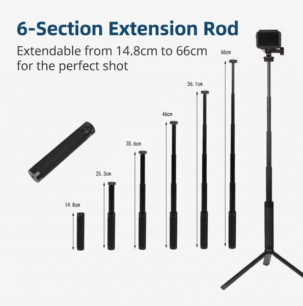 6 Length Phone Selfie Stick