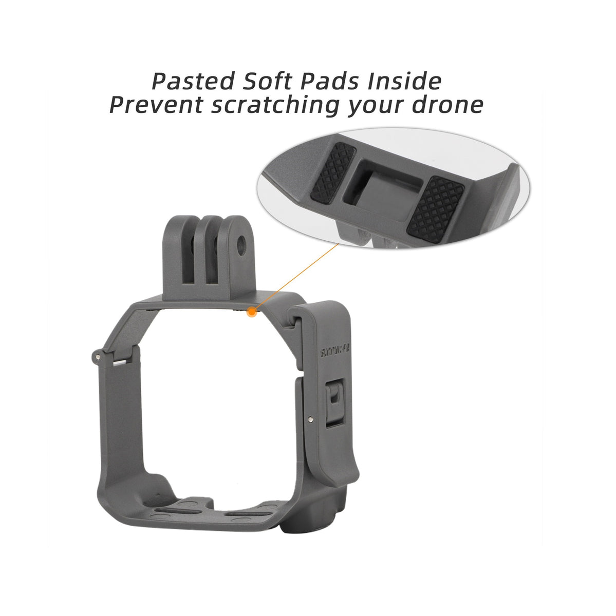 Mini 4 Pro Mounting Bracket for GoPro | CamGo