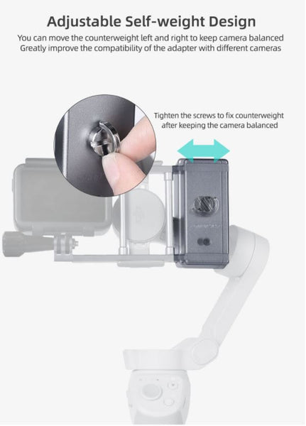 Osmo Mobile Plate Mount for Insta360 GO 3 / GO 3S / GO Ultra