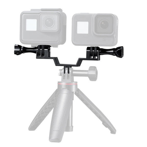 Aluminum Double Camera Mount for GoPro