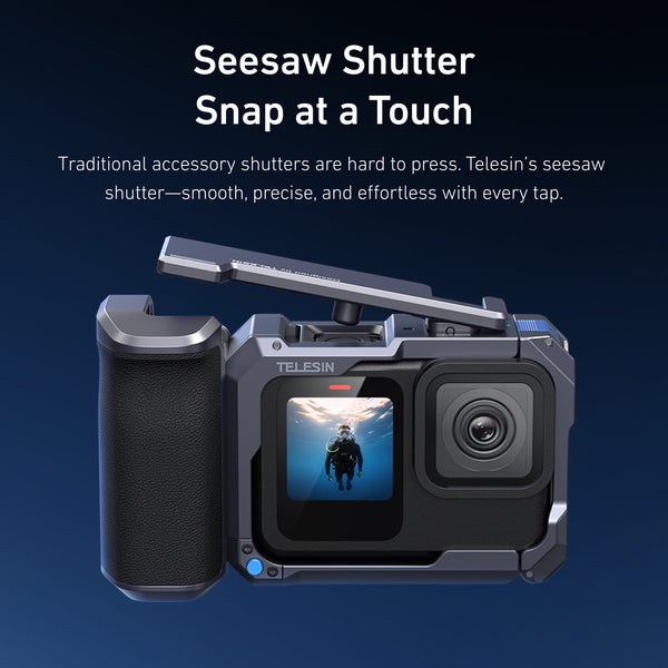 Street Grip for GoPro Hero 13 12 11 10 9 Black