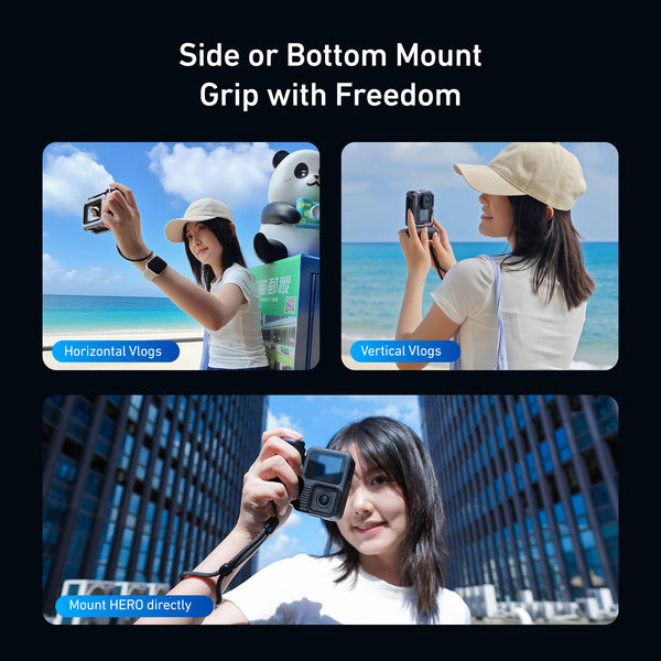 Street Grip for GoPro Hero 13 12 11 10 9 Black