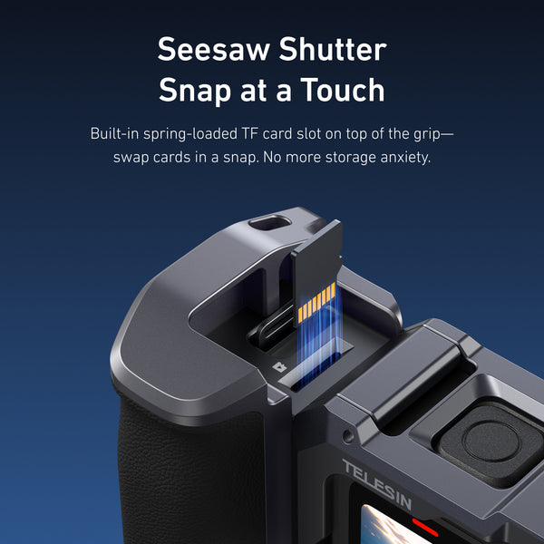 Street Grip for GoPro Hero 13 12 11 10 9 Black