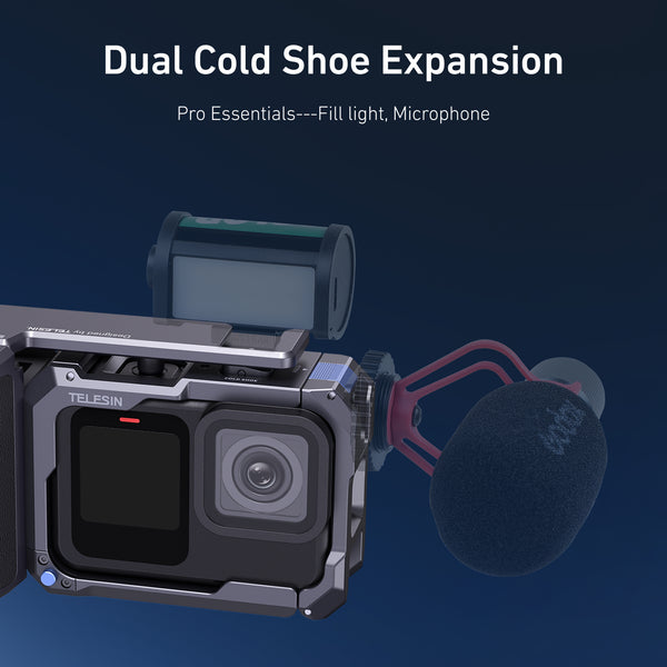 Street Grip for GoPro Hero 13 12 11 10 9 Black