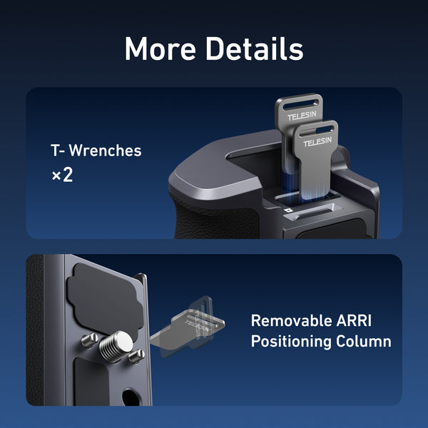 Street Grip for GoPro Hero 13 12 11 10 9 Black