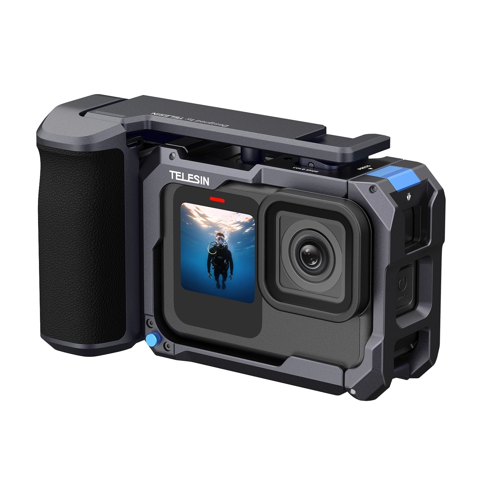 Street Grip for GoPro Hero 13 12 11 10 9 Black