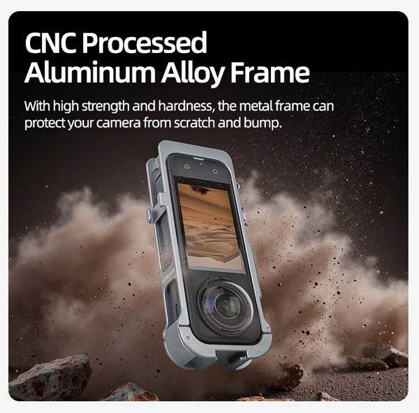 Aluminum Protective Frame Case for Insta360 X5