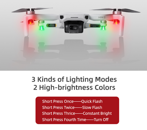 Anti-Lost Navigation Strobe Light for Drones