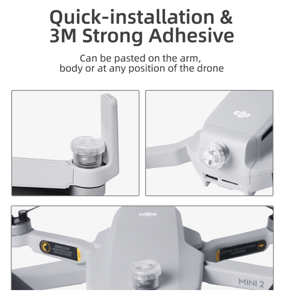 Anti-Lost Navigation Strobe Light for Drones