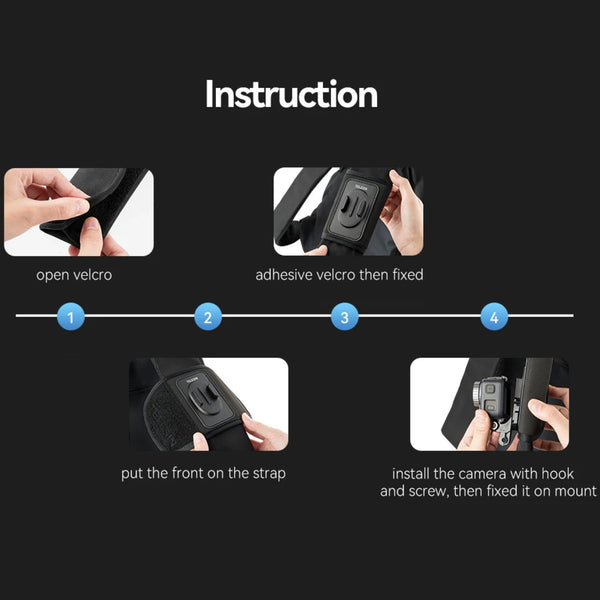 Backpack Strap 360 Mount for GoPro