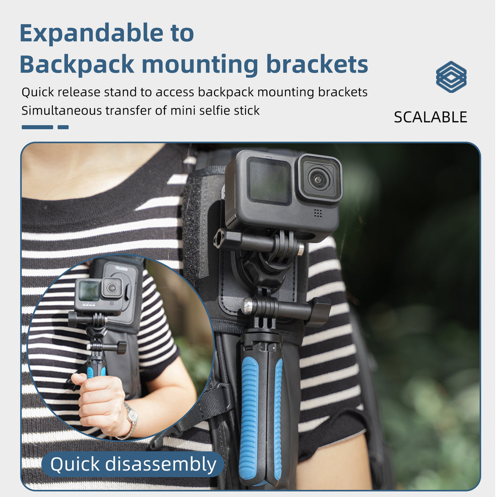 Backpack Strap 360 Camera Mount | CamGo