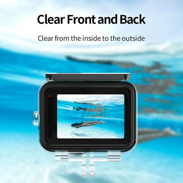 Waterproof Case for GoPro Hero 13 / Hero 12 / Hero 11 / Hero 10 / Hero 9