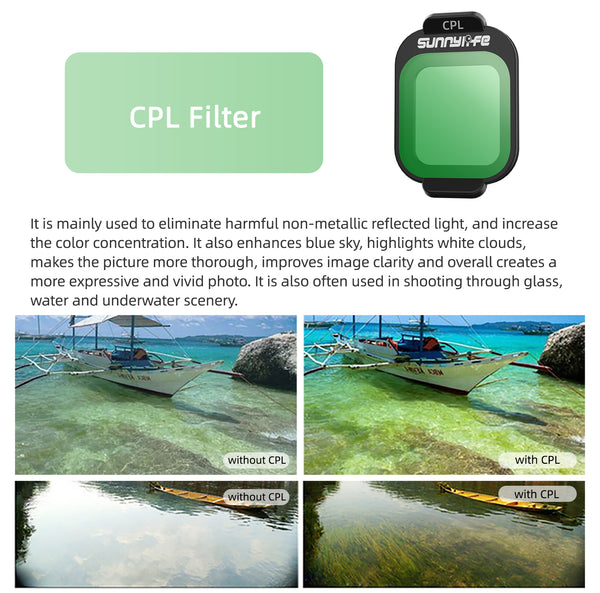 CPL Filter Lens for Lito X1