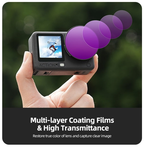 CPL Filter Lens for Osmo Action 6