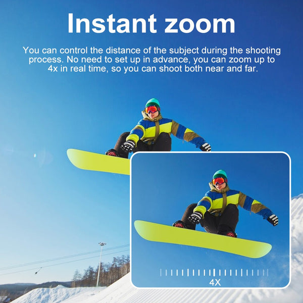 CamGo 6K Ultra HD Snow Action Camera