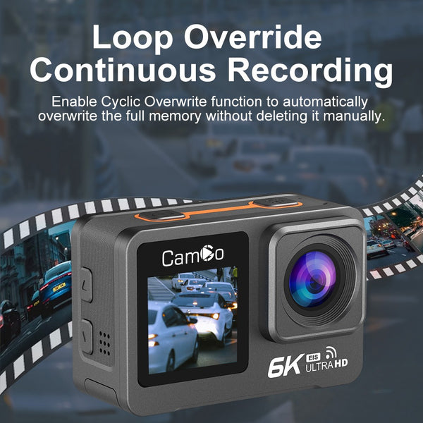 CamGo 6K Ultra HD Snow Action Camera