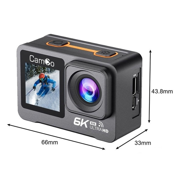 CamGo 6K Ultra HD Snow Action Camera