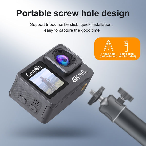 CamGo 6K Ultra HD Snow Action Camera