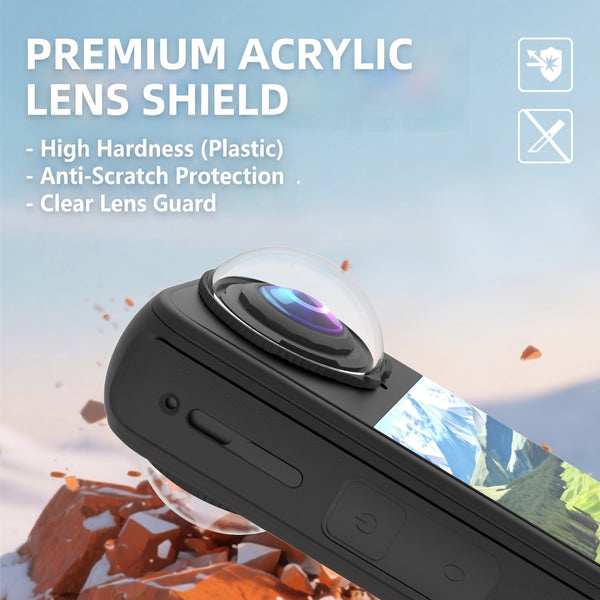 Clear Lens Protector for Insta360 X6