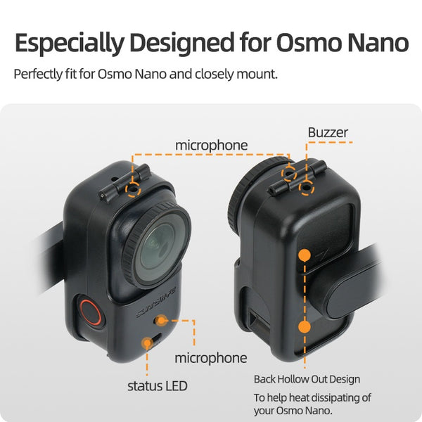 Cold Shoe Mount Case for Osmo Nano