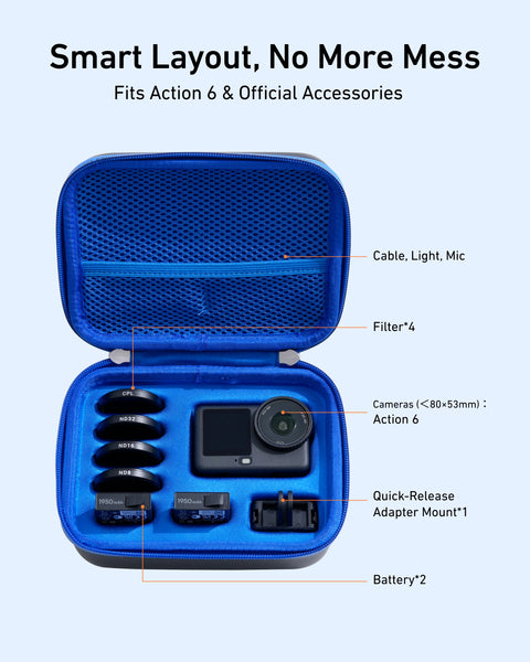 Combo Carry Case for Osmo Action 6